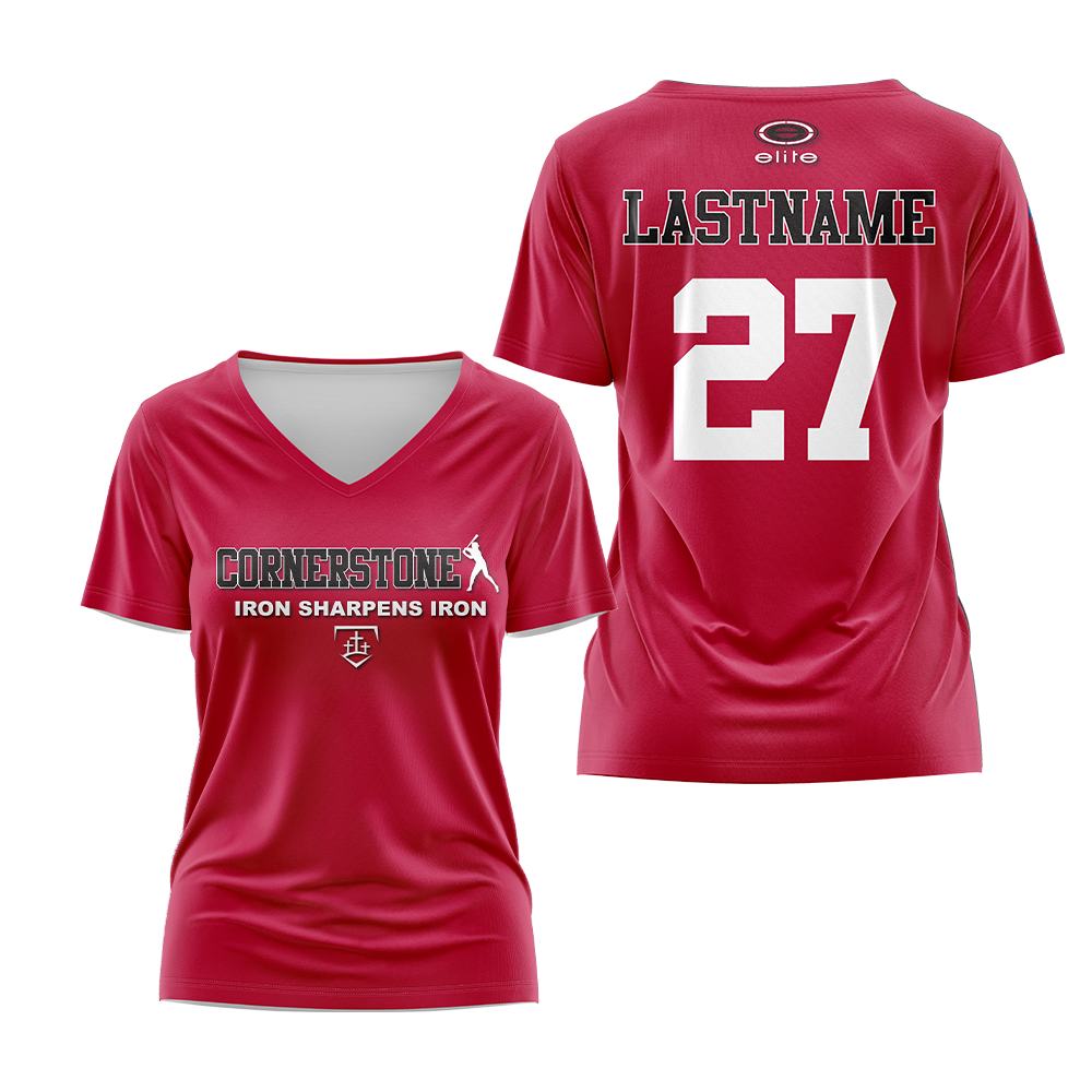 Cornerstone - Parent Jersey (Red)