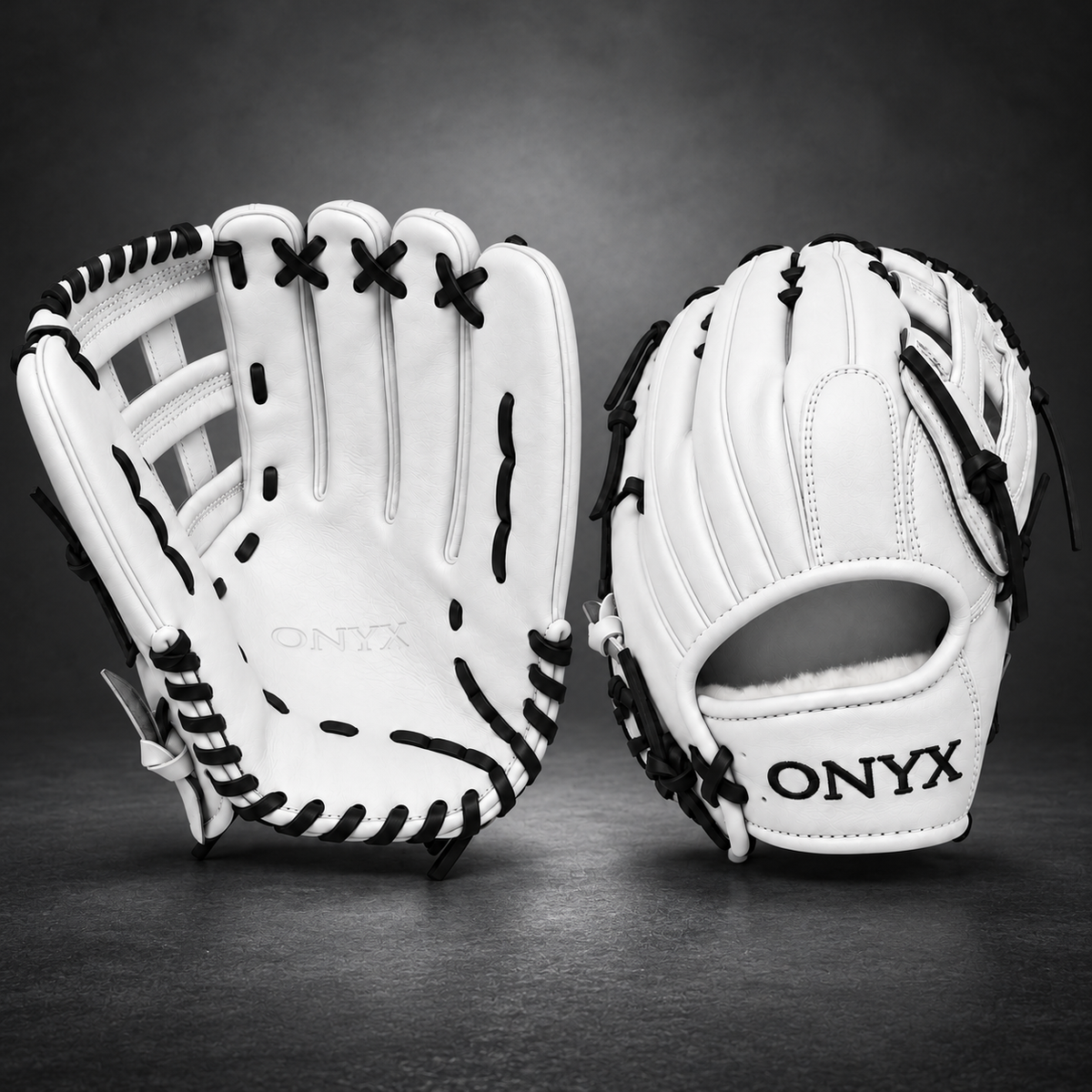 Onyx White Fielding Glove