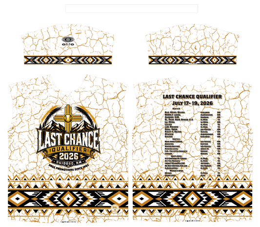 2026 Ruidoso Last Chance Qualifier Merch Jersey