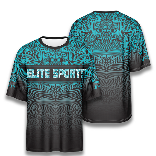 Elite Mens Jersey – ESD 1541 Elite Teal Tribal