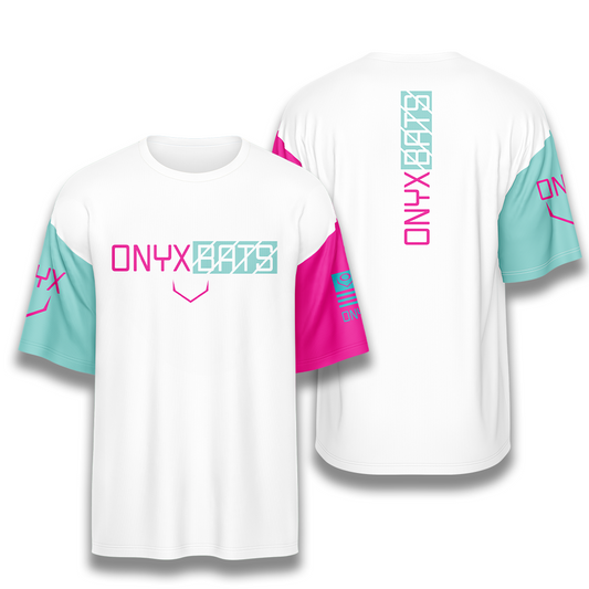 Onyx Mens Jersey – ESD 1545 White Tiffany Pink