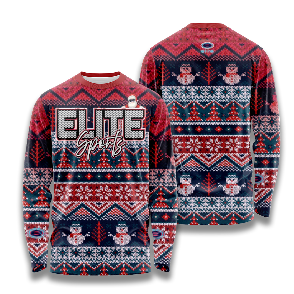 Elite Mens Long Sleeve Jersey - ESD 1576 Christmas Sweater