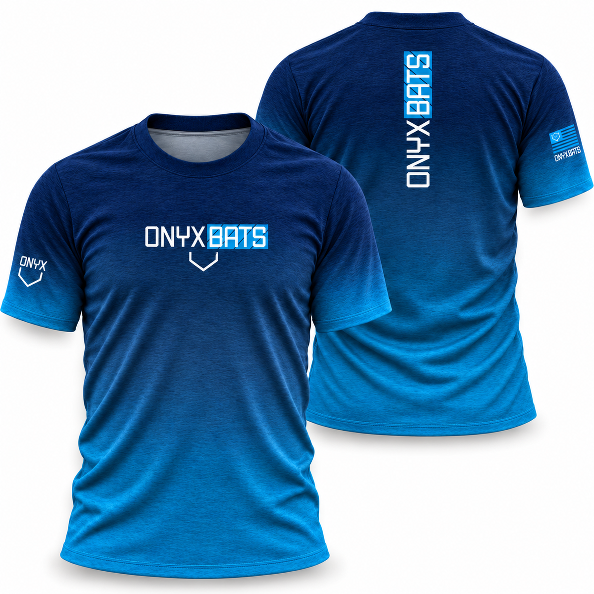 Onyx Men's Jersey - ESD 1627 Onyx Blue Fade