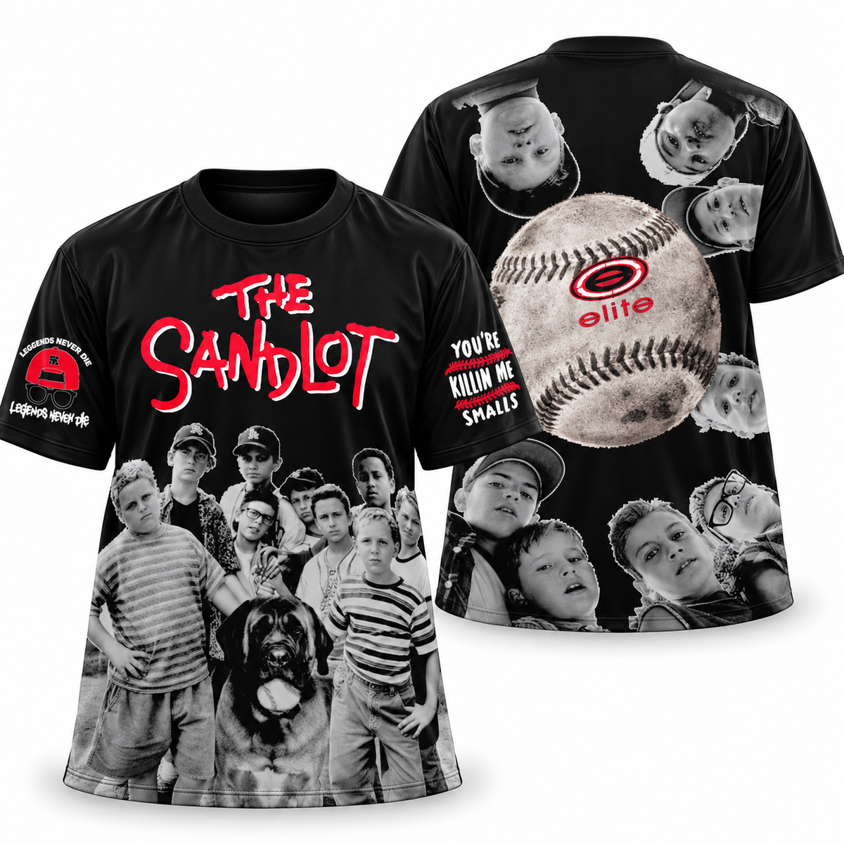 Elite Men's Jersey - ESD 1631 Sandlot Black/Red