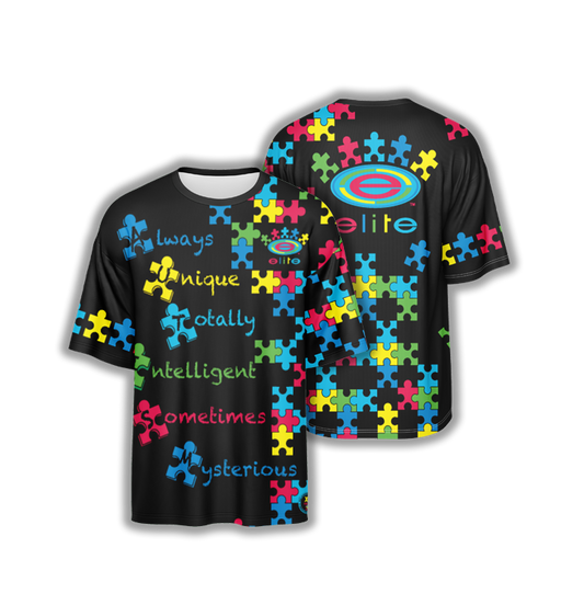 Elite Men's Jersey - ESD 953 Puzzle (Black)