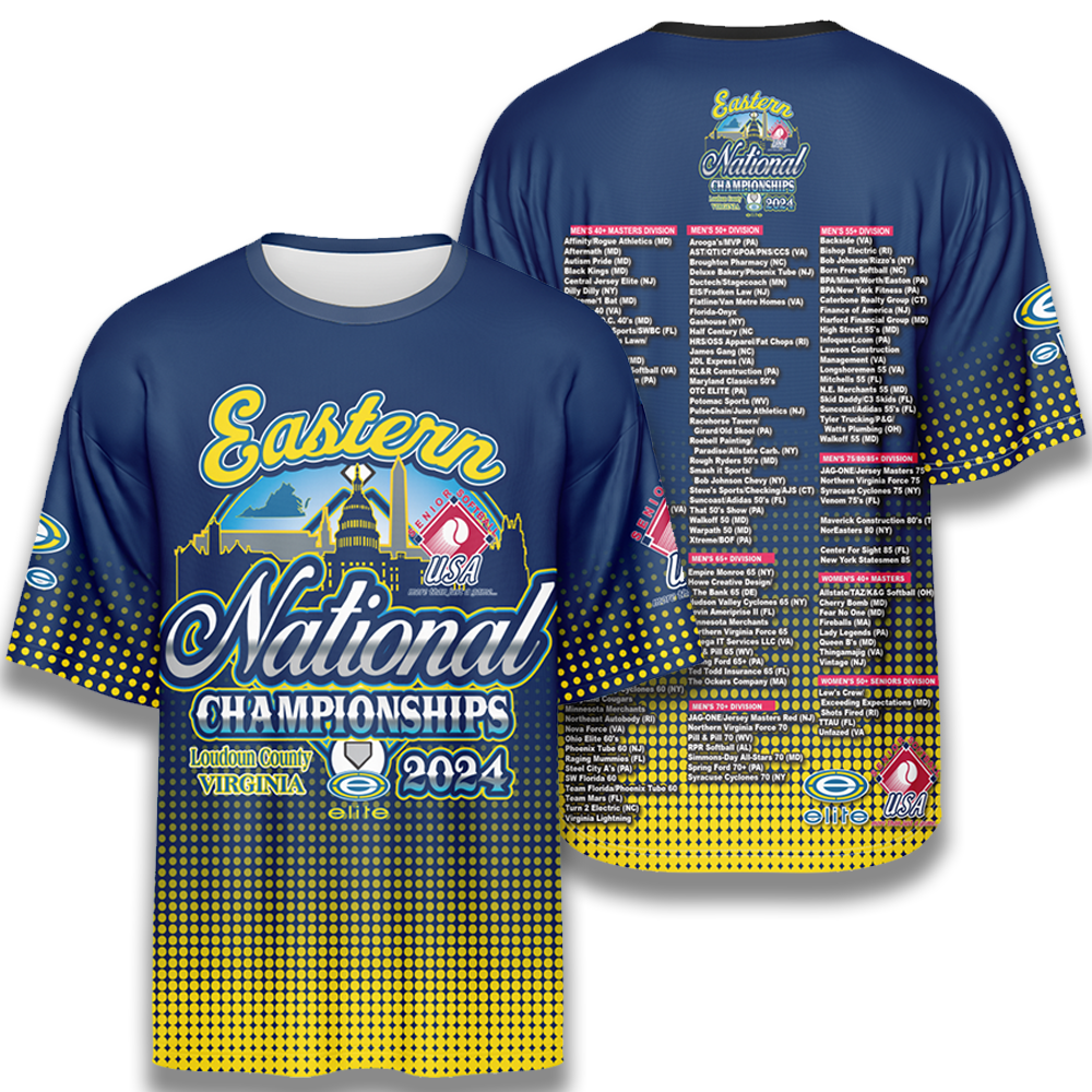 2024 Eastern National Championships Merchandise Senior Softball Jerseys