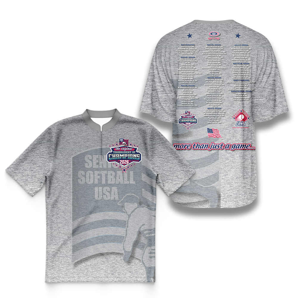 2026 TOC - SSUSA Tournament of Champions (Grey 1/4 Zip)