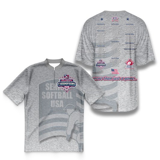 2026 TOC - SSUSA Tournament of Champions (Grey 1/4 Zip)