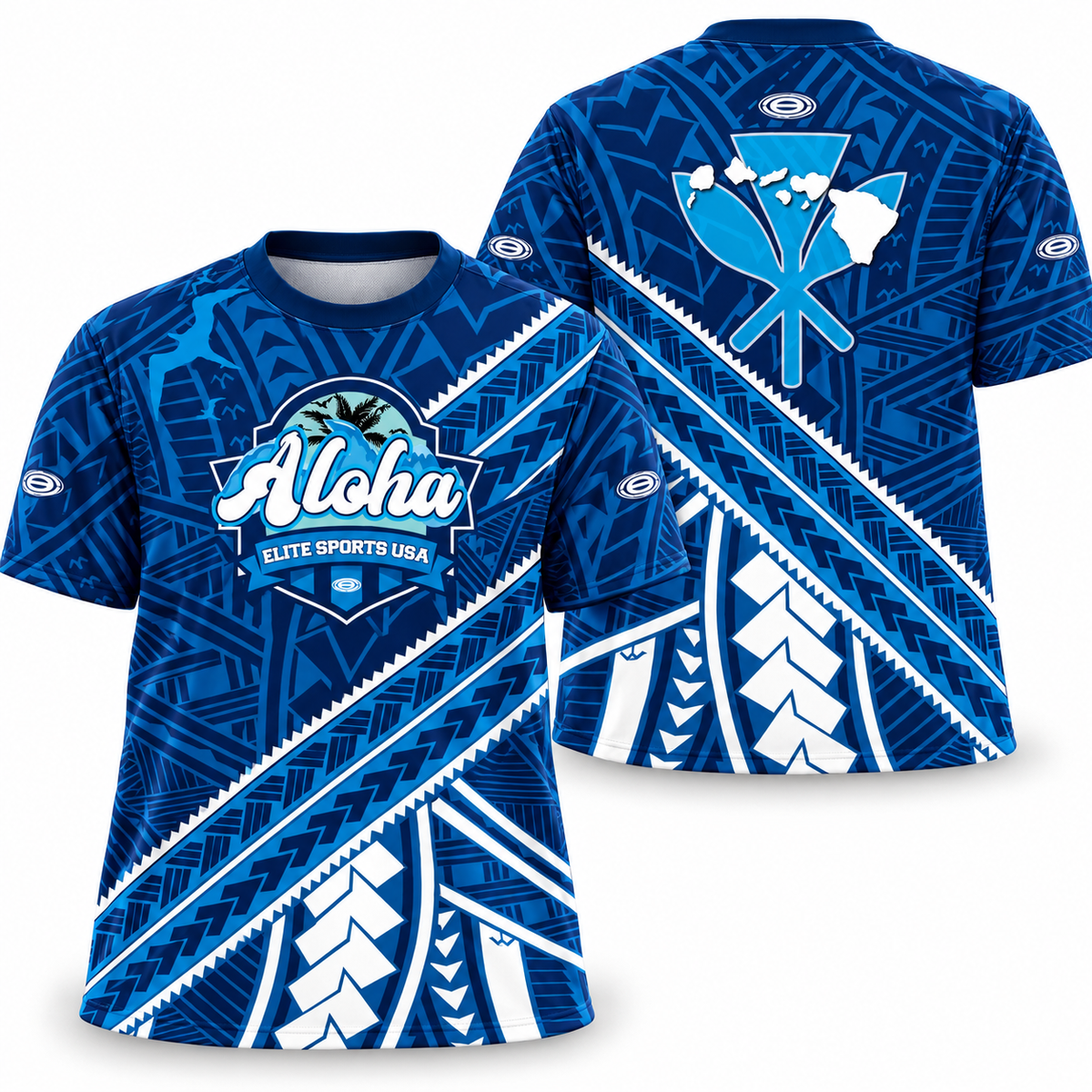 Elite Men's Jersey - ESD 1607 - Blue Wave Hawaii