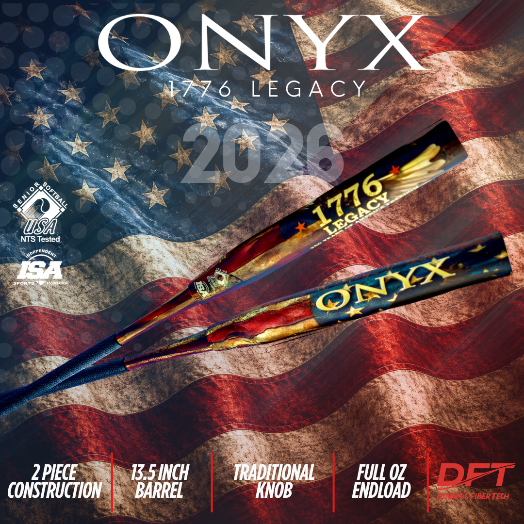 2026 Onyx Enough Said 1776 Legacy 4th of July End Load Senior Softball Slowpitch Bat
