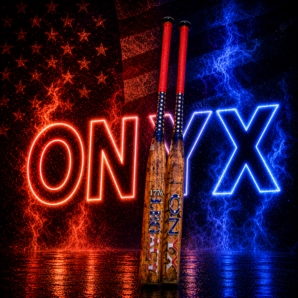 2026 USSSA Onyx 1776 Legacy 4th of July Slowpitch Softball Bat