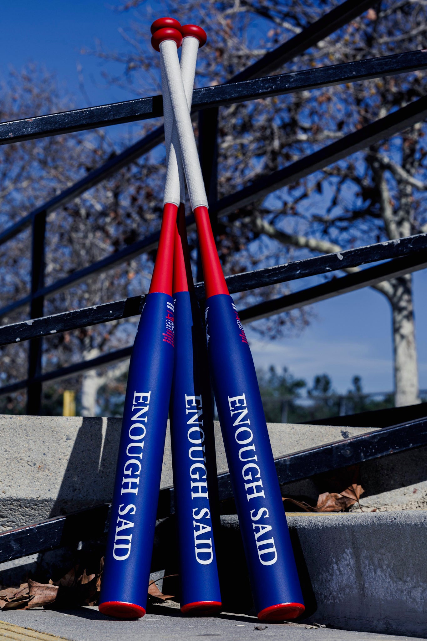 2026 Onyx Enough Said Blue Red White End Load Senior Softball Slowpitch Bat