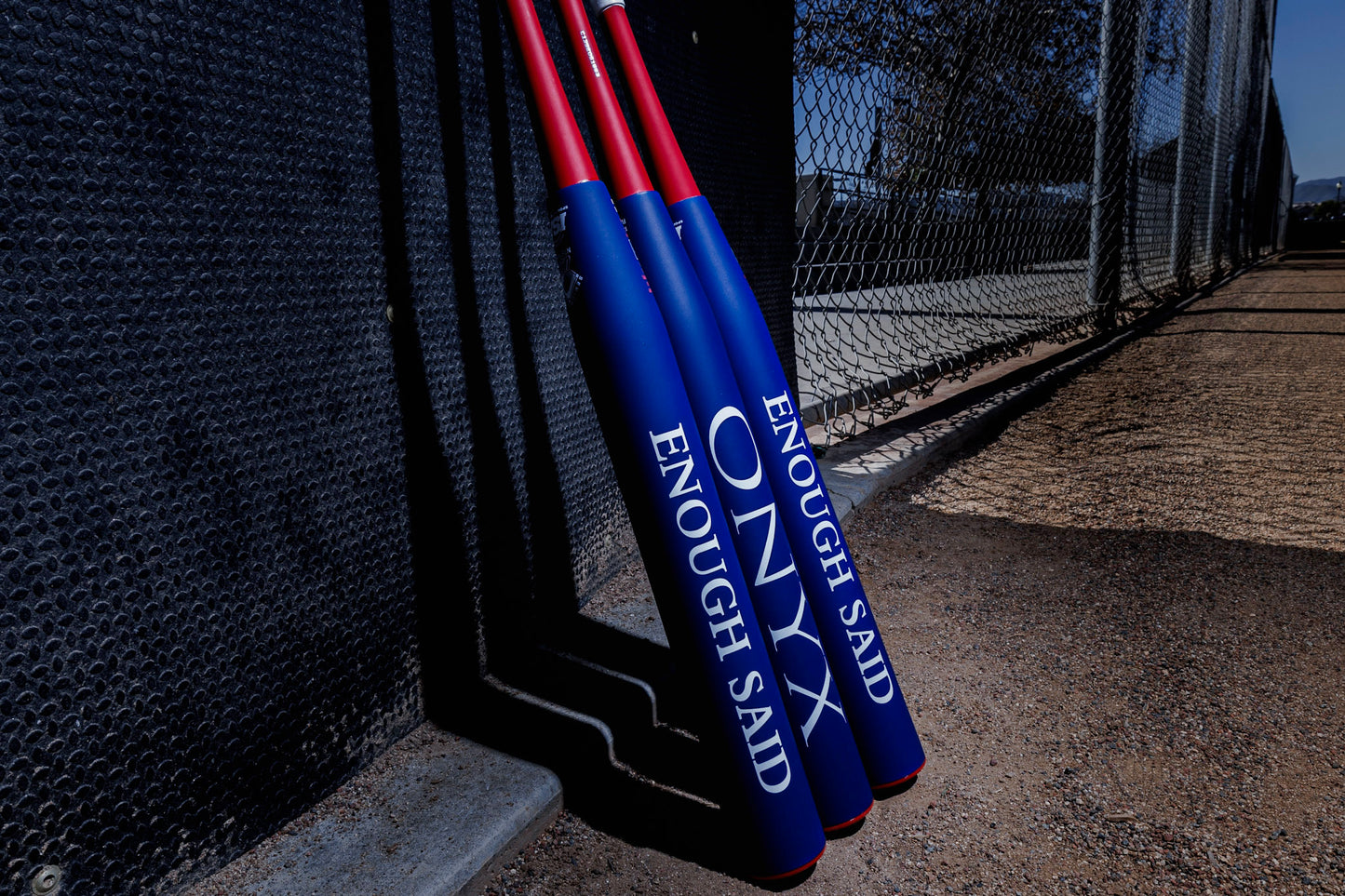 2026 Onyx Enough Said Blue Red White End Load Senior Softball Slowpitch Bat