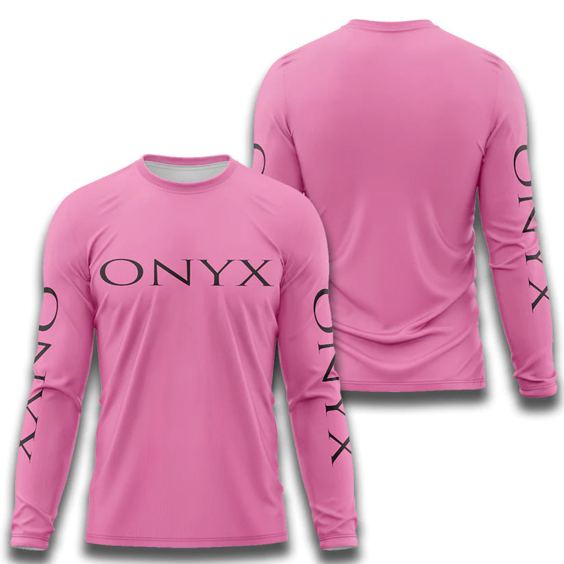 Onyx Mens Long Sleeve Jersey – Onyx Pink