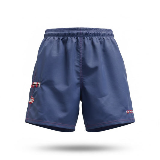 Elite Shorts – Men’s ES 251 Microfiber (Navy Patriotic)