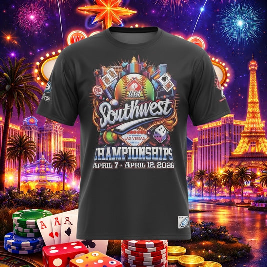 2026 SSUSA Southwest - Black Shortsleeve