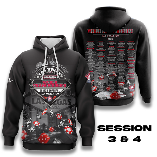 2025 SSUSA World Championship Merch HOODIE - SESSION 3 & 4