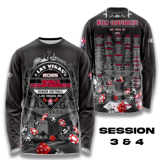 2025 SSUSA World Championship Merch Longsleeve Jersey - SESSION 3 & 4