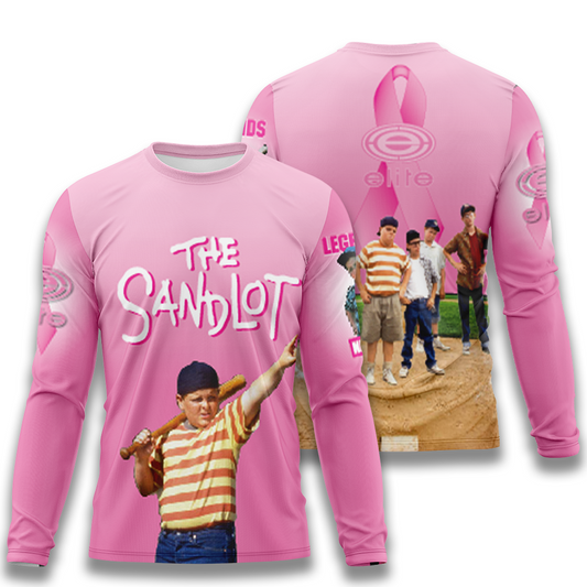 Elite Mens Long Sleeve Jersey – Pink BCA Sandlot