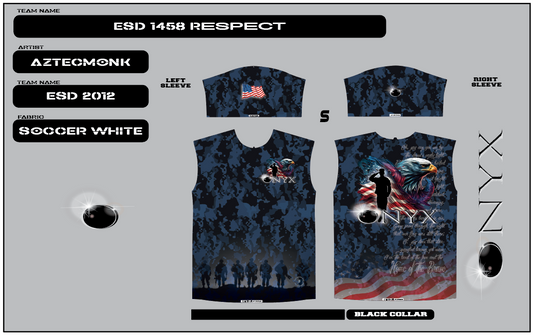 Elite Men's Jersey - ESD 1458 Respect