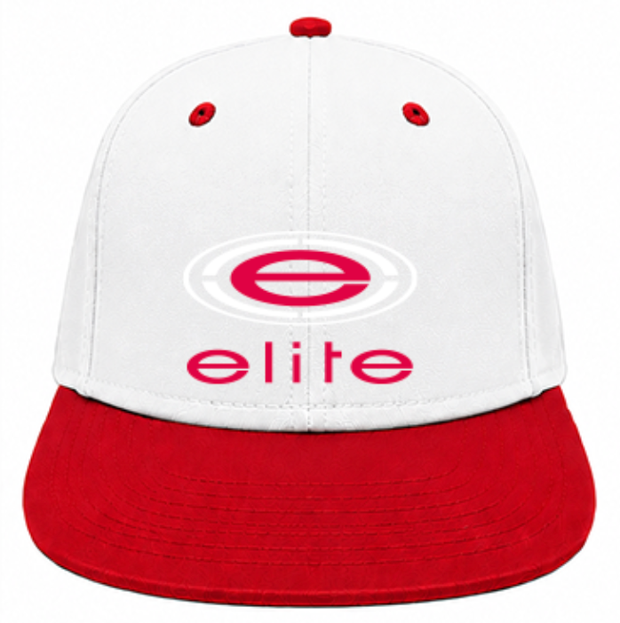 Elite Hat - White Red (Richardson PTS20)