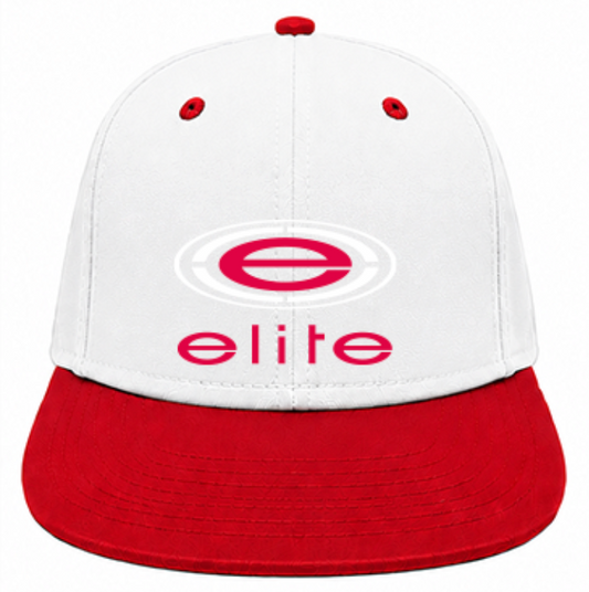 Elite Hat - White Red (Richardson PTS20)