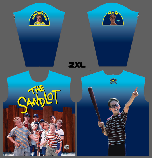 Elite Mens Long Sleeve Jersey – Blue Sandlot