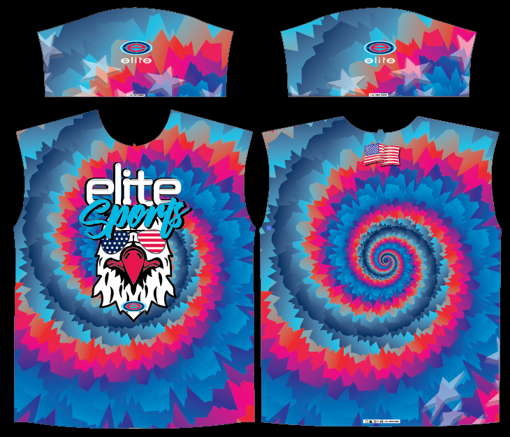 ESD 1413 - Tie Dye Eagle