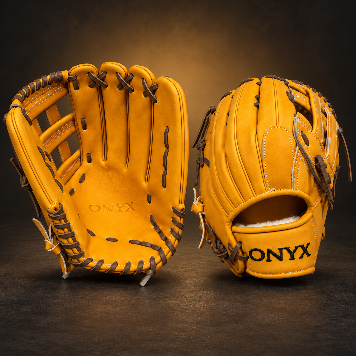 Onyx Camel Tan Brown Fielding Glove