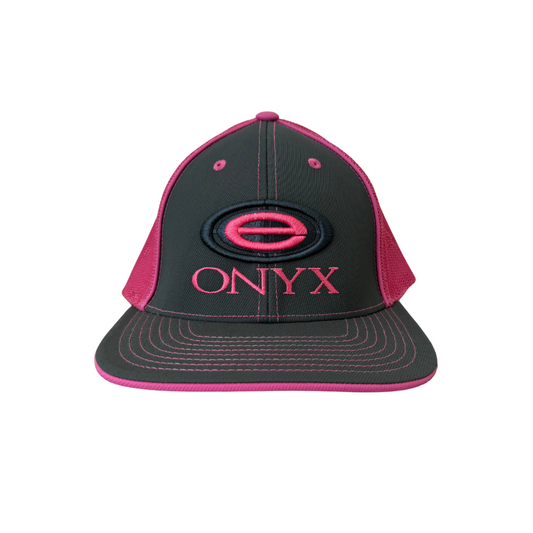 Elite Onyx Hat - Charcoal/Pink BCA (Pacific 404M)