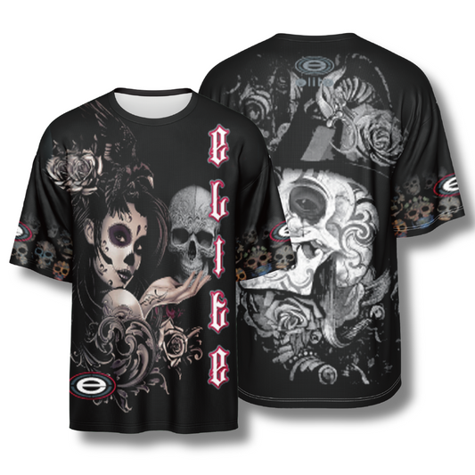 Elite Mens Jersey - ESD 1448 Raven Sugar Skull