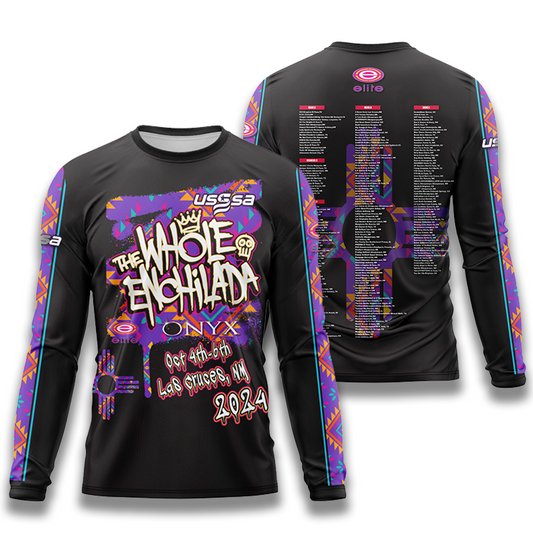 2024 Whole Enchilada Tournament Jersey - Black Longsleeve