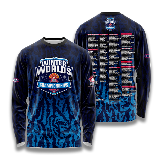2025 SSUSA Winter Worlds Championships Jersey - long sleeve