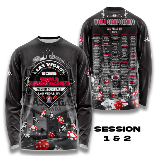 2025 SSUSA World Championship Merch Longsleeve Jersey - SESSION 1 & 2