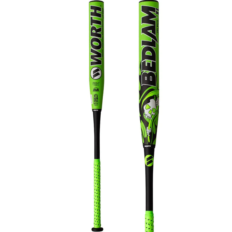 2024 Worth Bedlam Phil Matte 12.5" XL USSSA Slowpitch Softball Bat: WSU412PMBL