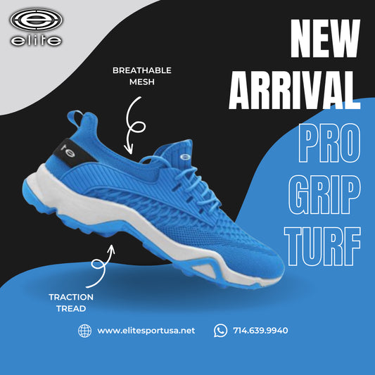 2023 Elite Pro Grip Turf Shoe – Light Blue