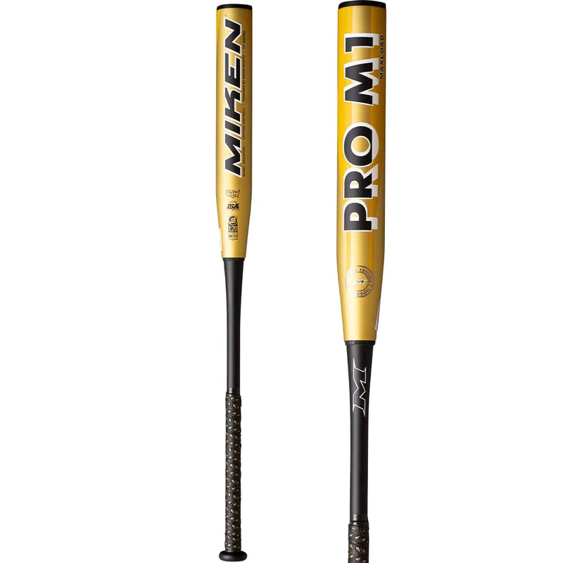 2024 Miken PRO M1 Gold Kyle Pearson KP 12" Maxload USSSA Slowpitch Softball Bat: MSU4PPML